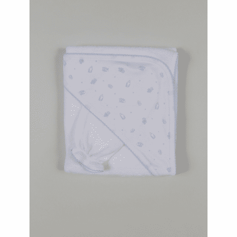 Kissy Kissy Magical Memories Towel with Mitt S1849109blue