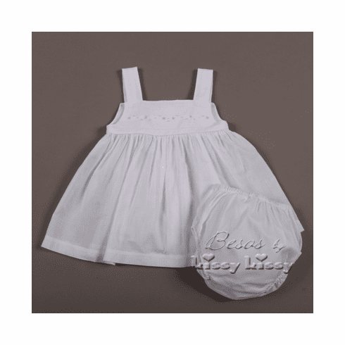 Kissy Kissy MAURA Dress w/Diaper Cover VMAURA-DRC