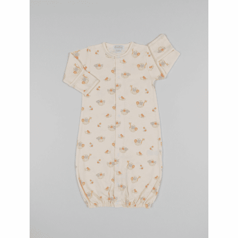 Kissy Kissy Mini Ark Print Convertible Gown F18NB14P