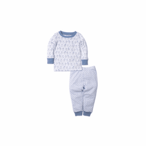 Kissy Kissy Monkey Moves Print Pajamas F19MM190Pbluec