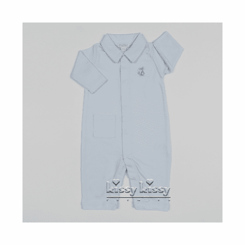 Kissy Kissy My Little Fox Playsuit w/Collar F17582-10Cblue