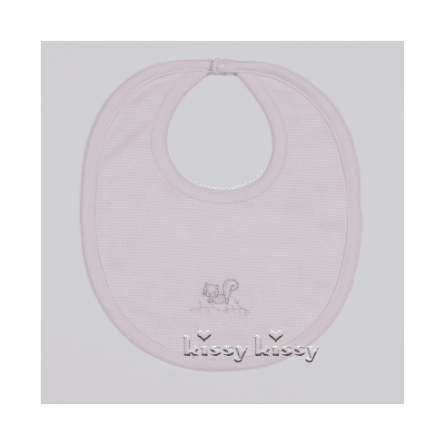 Kissy Kissy Nature's Nursery Rev. Bib F17425-13Rpink