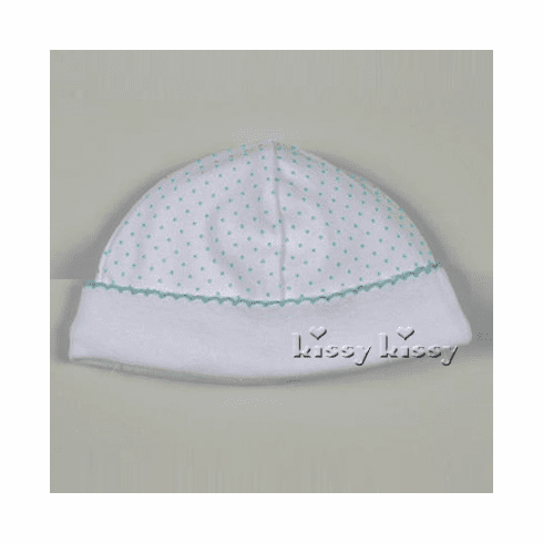 Kissy Kissy New Kissy Mint Dots Print Hat 357-06mint