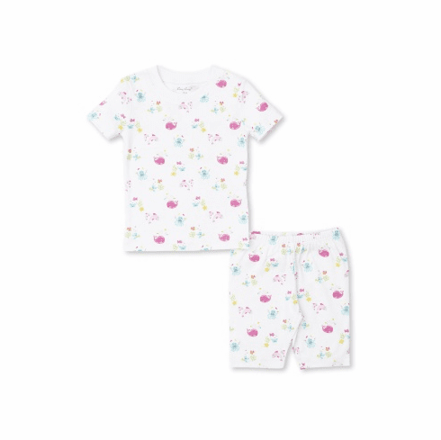 Kissy Kissy Ocean Outing Print Short Pajamas S22OO193Ppink