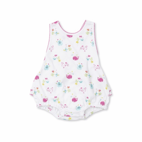 Kissy Kissy Ocean Outing Print Sleeveless Bubble S22OO44Ppink