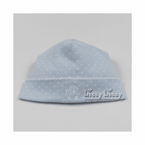 Kissy Kissy Organic Train Print Hat F16121-06P