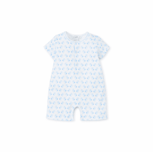 Kissy Kissy Owl Power Print Short Playsuit S19OP23blue