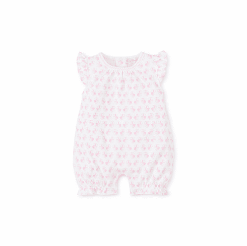 Kissy Kissy Owl Power Print Short Playsuit S19OP23pink