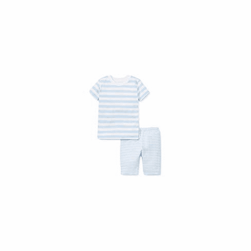 Kissy Kissy Pajama Stripe SHORT Pajamas S19PS193-Blue