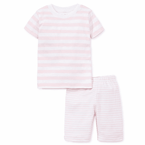 Kissy Kissy Pajama Stripe SHORT Pajamas S19PS193-Pinkbg