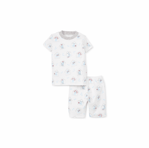 Kissy Kissy Pajamas Blue Pups S19BP193c