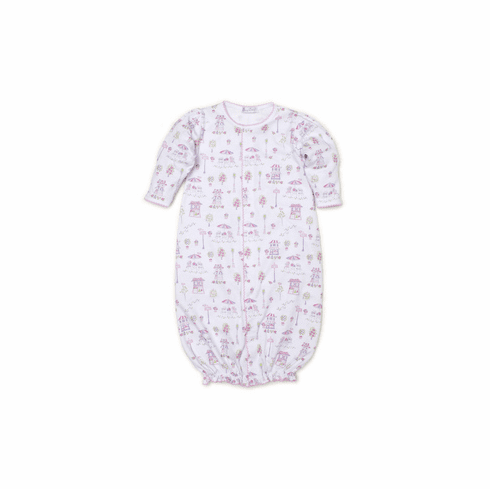 Kissy Kissy Parisian Promenade Print Convertible Gown F19PP14P