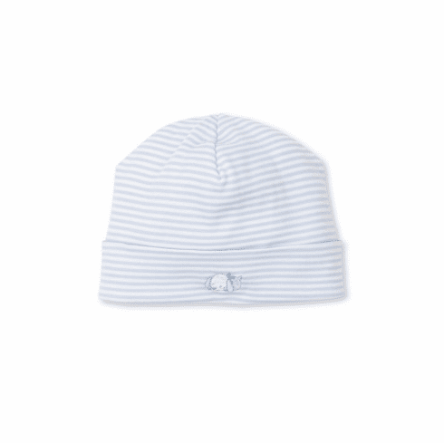 Kissy Kissy Peppy Pups Stripe Hat F22PP06Stblue