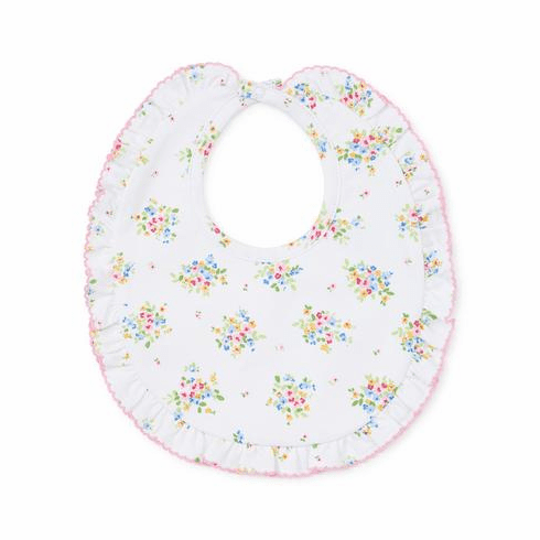 Kissy Kissy Petite Pansies Print Bib S19PP13P