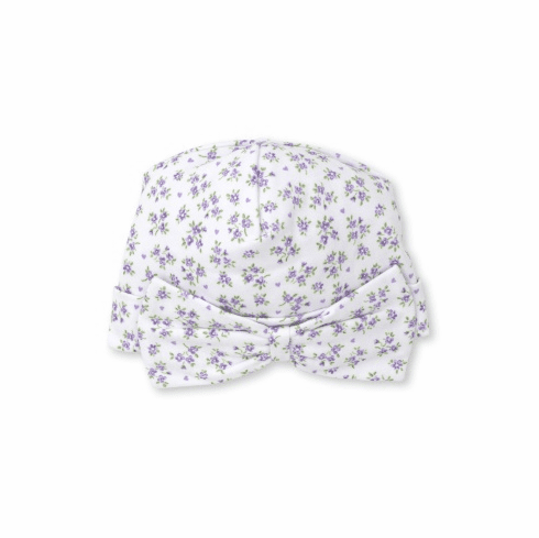 Kissy Kissy Petite Paradise Print Hat with BowFPP06Blilac