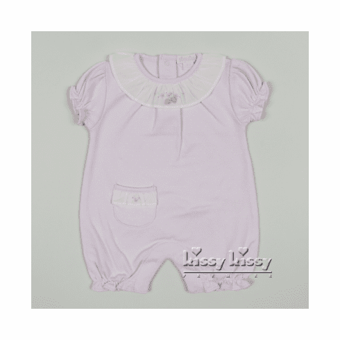 Kissy Kissy Pink Berries Print Short Playsuit S16567-23Ppink