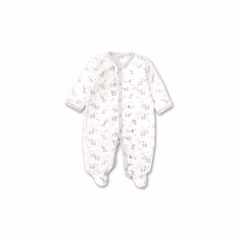 Kissy Kissy Pint Size Pups Print Footie S20PSP04P