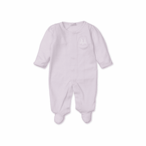 Kissy Kissy Pique Bunny Footie S23PB04pink
