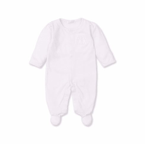 Kissy Kissy Pique Rabbit Ears Footie SS22PRE04pink