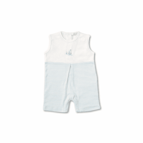 Kissy Kissy Premier Brigantine Sleeveless Short Playsuit S20PB36LightBlue