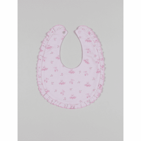 Kissy Kissy Prima Ballerina Print Bib F18PB13P