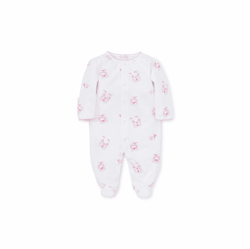 Kissy Kissy Princess Castle Print Footie S19PC04P