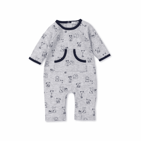 Kissy Kissy Puppy Pack Print Playsuit F22PP10P
