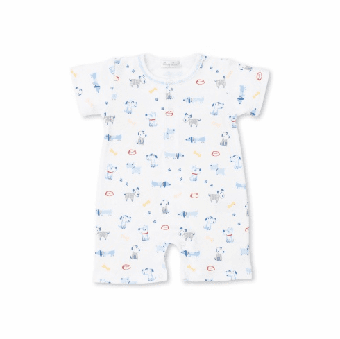 Kissy Kissy Puppy Part Short Playsuit Print S22PP23P