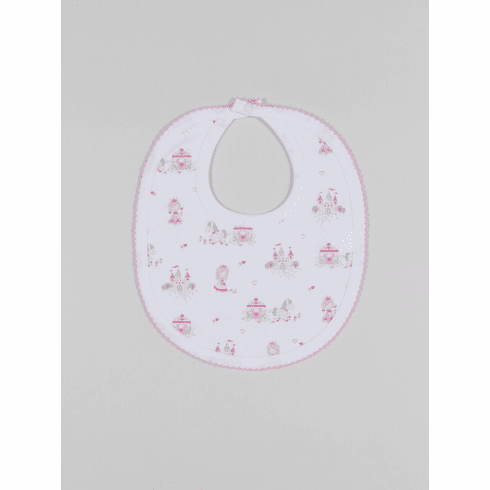 Kissy Kissy Queen of the Castle Print Bib F18QC13P