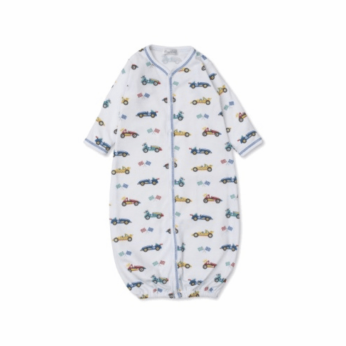 Kissy Kissy Race Car Rally Print Convertible Gown SSRCR14P