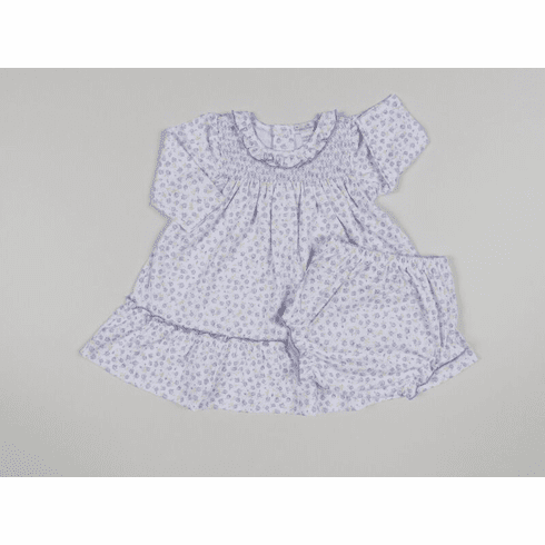 Kissy Kissy Rambling Roses Dress with Diaper Cover F18RR16lilac
