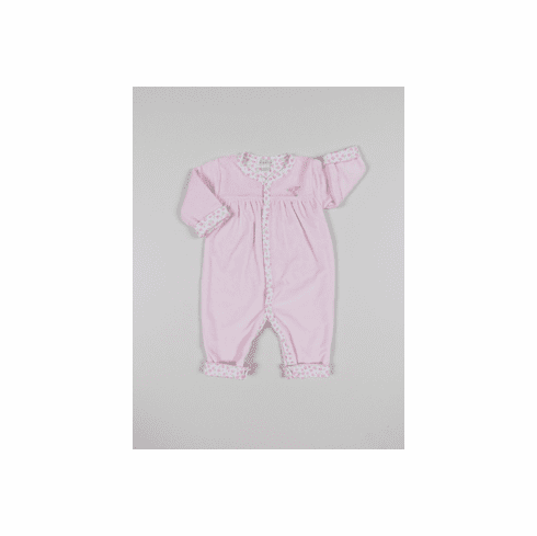 Kissy Kissy Rambling Roses REVERSIBLE VELOUR Playsuit F18RR10pinkRV