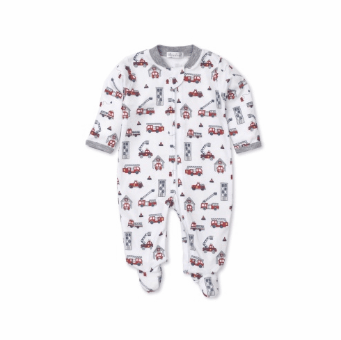 Kissy Kissy Rapid Rescue Print Footie with Zipper RR04PZ