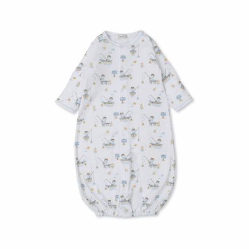 Kissy Kissy Rather Be Fishing Print Convertible Gown S24RBF14P