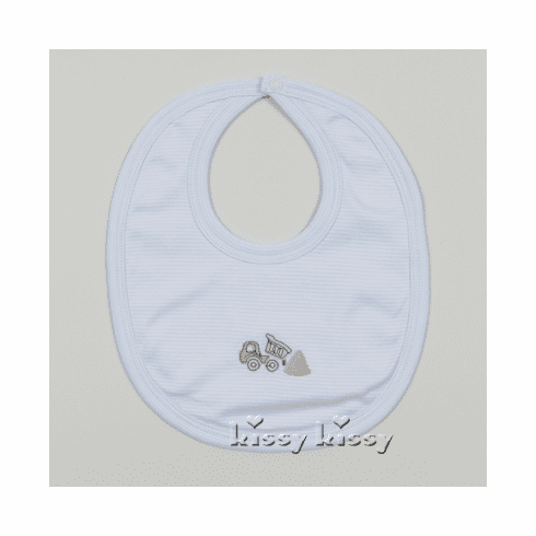 Kissy Kissy Road Crew Stripe Bib F15155-13ST