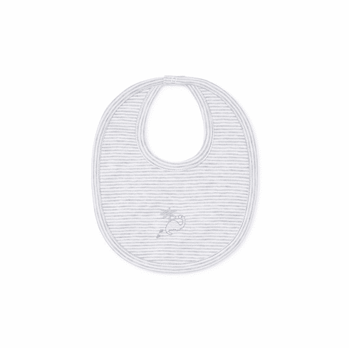 Kissy Kissy Roarsome Print Reversible Bib S19RS13Rblue