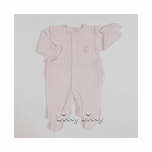 Kissy Kissy Rockabye Buggy VELOUR Footie F17436V-04