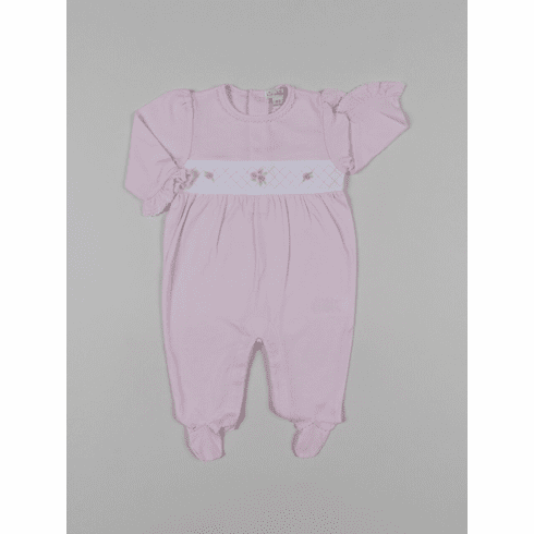 Kissy Kissy Rose Garden Footie S1862-04pink