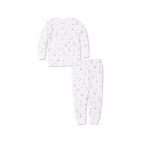 Kissy Kissy Rosebud en Point Print Long Pajamas F22RP190Ppinki
