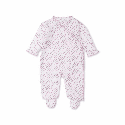 Kissy Kissy Rosebuds en Point Comp. Footie F22RP04Cpink