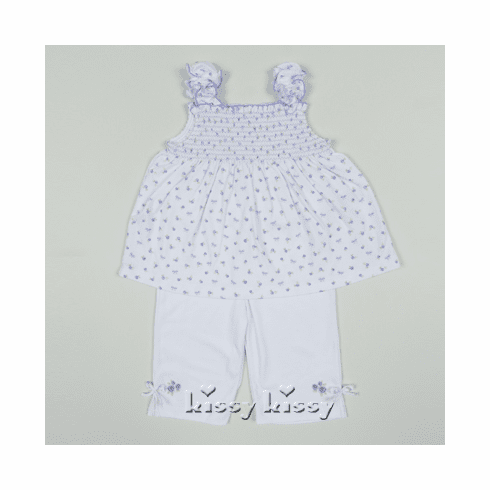 Kissy Kissy Rosy TODDLER Capri Pant Set w/Tee S16290-119Tlilac