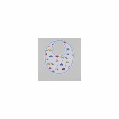 Kissy Kissy Rush Hour Print Bib S18487-13P