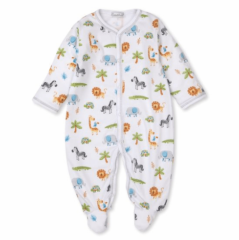 Kissy Kissy Safari Animals Print Footie S21SA04P