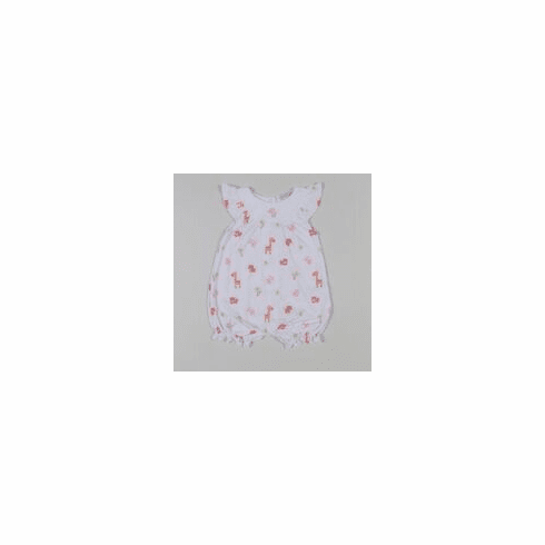 Kissy Kissy Safari Stroll Print Sleeveless Short Playsuit S18472-36Ppink