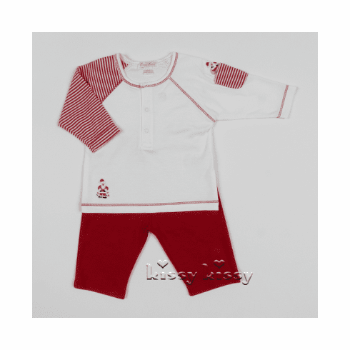 Kissy Kissy Santa's Helpers Pant Set F17421-62
