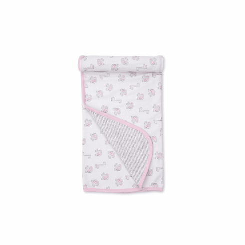 Kissy Kissy Sappy Sidekicks Print Blanket F20SS08Ppink