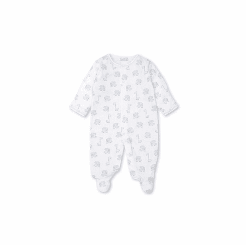 Kissy Kissy Sappy Sidekicks Print Footie F20SS04Pblue