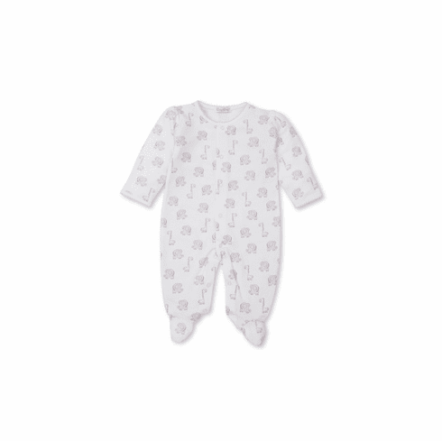 Kissy Kissy Sappy Sidekicks Print Footie F20SS04Ppink