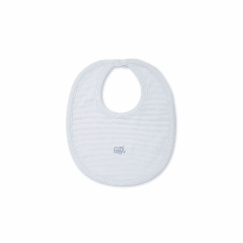 Kissy Kissy Scattered Special Jolly Jungle Blue Bib with Jungle Emb. F20JJ13Blue