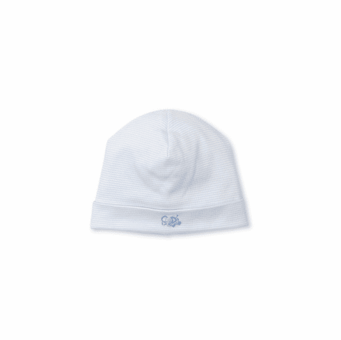 Kissy Kissy Scattered Special Jolly Jungle Blue Hat with Silver Jungle Emb. F20JJ06Blue